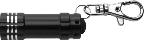 Schlüsselanhänger mit Lampe Anna – Schwarz bedrucken, Art.-Nr. 001999999_4861