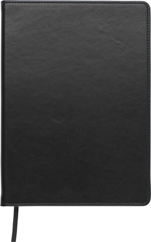 Notizbuch Ellis | A5 | Liniert – Schwarz bedrucken, Art.-Nr. 001999999_5137