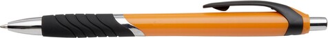 Kugelschreiber Thiago | Gummigriff – Orange bedrucken, Art.-Nr. 007999999_5210 Kugelschreiber Thiago | Gummigriff – Orange bedrucken, Art.-Nr. 007999999_5210