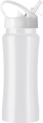 Trinkflasche aus Edelstahl Serena – Weiß bedrucken, Art.-Nr. 002999999_5233