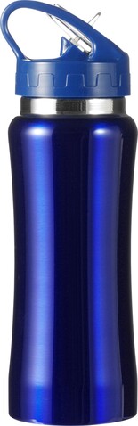 Trinkflasche aus Edelstahl Serena – Blau bedrucken, Art.-Nr. 005999999_5233