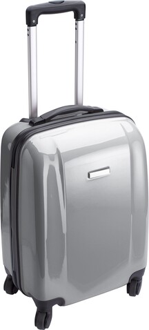 Trolley aus ABS-Kunststoff Verona – Grau bedrucken, Art.-Nr. 003999999_5392