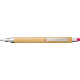 Kugelschreiber Claire | Stylus – fuchsia bedrucken, Art.-Nr. 046999999_548774