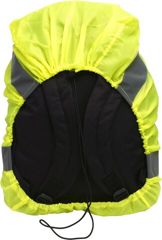 Rucksack-Schutzbezug Carrigan – Gelb bedrucken, Art.-Nr. 006999999_5492 Rucksack-Schutzbezug Carrigan – Gelb bedrucken, Art.-Nr. 006999999_5492