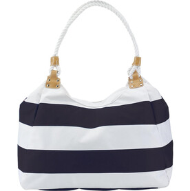 Strandtasche Christopher | Polyester 300D | 20 l – Blau/Weiß bedrucken, Art.-Nr. 045999999_5568