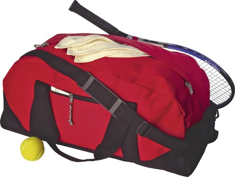 Sport-/Reisetasche aus Polyester Amir – Rot bedrucken, Art.-Nr. 008999999_5688