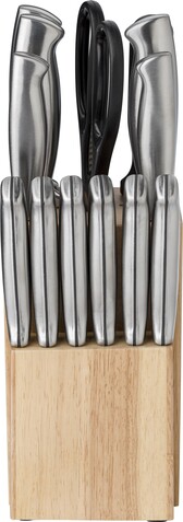 Küchenset Lucille | 14 Stück – Braun bedrucken, Art.-Nr. 011999999_5865