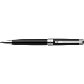 Charles Dickens Kugelschreiber Lena | Metall – Schwarz bedrucken, Art.-Nr. 001999999_5986
