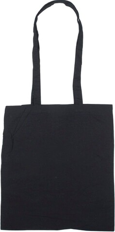 Baumwolltasche Terry – Schwarz bedrucken, Art.-Nr. 001999999_5999