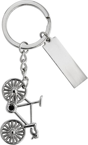 Schlüsselhalter Sullivan | Vernickelt – Silber bedrucken, Art.-Nr. 032999999_6026