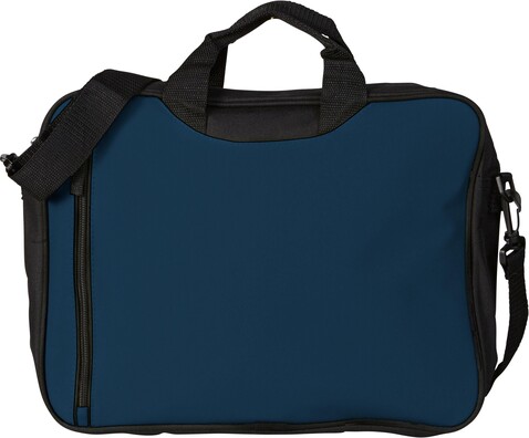 Dokumententasche aus Polyester Nicola – Blau bedrucken, Art.-Nr. 005999999_6157