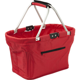 Picknickkorb Nadine | 600D | 20 l – Rot bedrucken, Art.-Nr. 008999999_6304