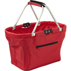 Picknickkorb Nadine | 600D | 20 l – Rot bedrucken, Art.-Nr. 008999999_6304