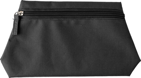 Kulturbeutel Bonnie | Polyester 600D – Schwarz bedrucken, Art.-Nr. 001999999_6392
