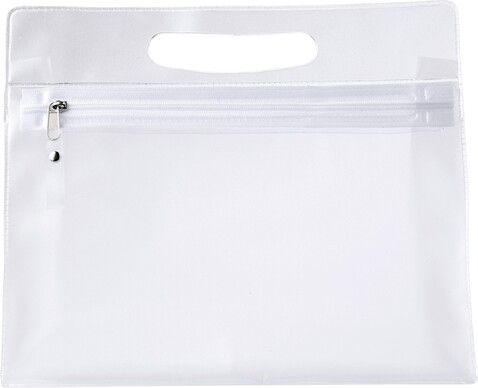 Kulturtasche aus PVC Clyde – Neutral bedrucken, Art.-Nr. 021999999_6447