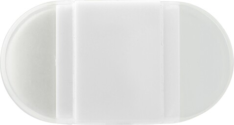 Anspitzer aus Kunststoff Pauline – Weiß bedrucken, Art.-Nr. 002999999_6458