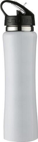 Trinkflasche aus Edelstahl Teresa – Weiß bedrucken, Art.-Nr. 002999999_6535