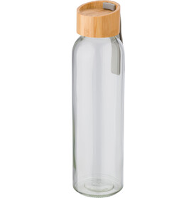 Trinkflasche Marc | Glas | 500 ml – Braun bedrucken, Art.-Nr. 011999999_662808
