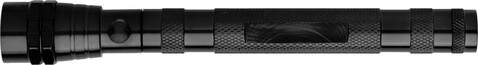 Taschenlampe Aya – Schwarz bedrucken, Art.-Nr. 001999999_6639