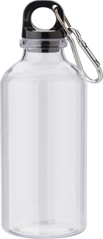 Trinkflasche Nancy | Recycelt | 400 ml – transparent bedrucken, Art.-Nr. 970999999_668103