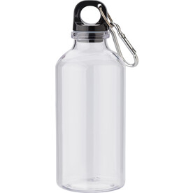 Trinkflasche Nancy | 400 ml – transparent bedrucken, Art.-Nr. 970999999_668103