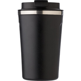 Doppelwandiger Becher aus Edelstahl Sofia – Schwarz bedrucken, Art.-Nr. 001999999_668115 Doppelwandiger Becher aus Edelstahl Sofia – Schwarz bedrucken, Art.-Nr. 001999999_668115