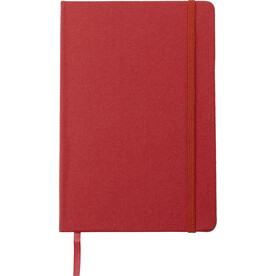 Notizbuch Samira | A5 | Liniert – Rot bedrucken, Art.-Nr. 008999999_671497
