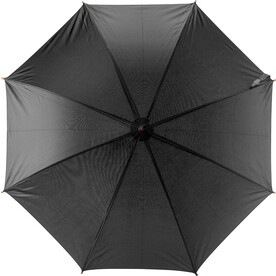 Regenschirm aus Polyester (190T) Melanie – Schwarz bedrucken, Art.-Nr. 001999999_6982 Regenschirm aus Polyester (190T) Melanie – Schwarz bedrucken, Art.-Nr. 001999999_6982
