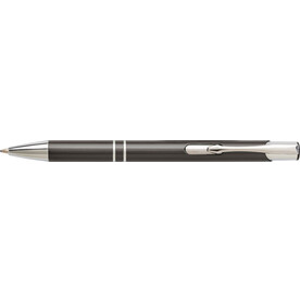 Kugelschreiber aus Aluminium Delia – Grau bedrucken, Art.-Nr. 003999999_7061 Kugelschreiber aus Aluminium Delia – Grau bedrucken, Art.-Nr. 003999999_7061