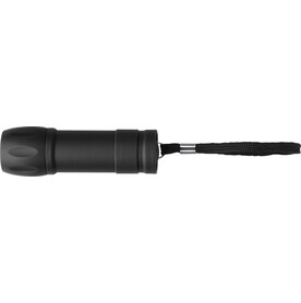 ABS-Taschenlampe Keira – Schwarz bedrucken, Art.-Nr. 001999999_709302