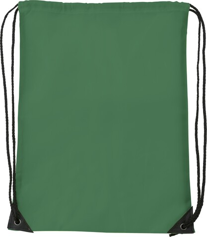 Turnbeutel aus Polyester Steffi – Grün bedrucken, Art.-Nr. 004999999_7097