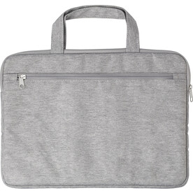 Laptoptasche Ibrahim | Recycelt | Laptop 13&amp;quot; – Grau bedrucken, Art.-Nr. 003999999_709838
