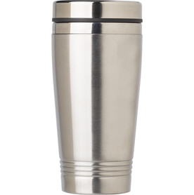 Trinkbecher Velma | Edelstahl | Doppelwandig – Silber bedrucken, Art.-Nr. 032999999_709939