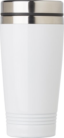 Trinkbecher aus Edelstahl (450 ml) Velma – Weiß bedrucken, Art.-Nr. 002999999_709939