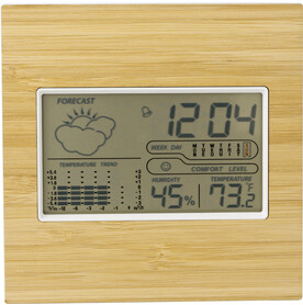 Wetterstation Lia | Bambus – Bambus bedrucken, Art.-Nr. 823999999_710322
