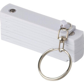 Zollstock aus Kunststoff 0,5m Holly – Weiß bedrucken, Art.-Nr. 002999999_710453