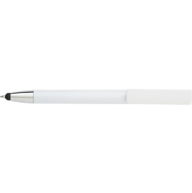 Kugelschreiber Calvin | Stylus – Weiß bedrucken, Art.-Nr. 002999999_7124