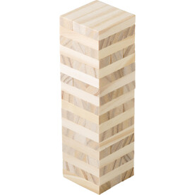 Geschicklichkeitsspiel Gisa | Kiefernholz – Braun bedrucken, Art.-Nr. 011999999_736672