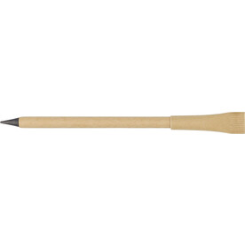 Bleistift Nicolina | Tintenlos – Braun bedrucken, Art.-Nr. 011999999_736877
