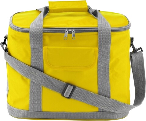 Kühltasche Juno | 21,5 l – Gelb bedrucken, Art.-Nr. 006999999_7521