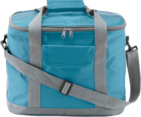Kühltasche aus Nylon Juno – Hellblau bedrucken, Art.-Nr. 018999999_7521
