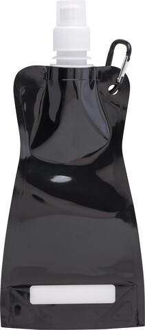 Trinkflasche aus Kunststoff Bailey 400 ml – Schwarz bedrucken, Art.-Nr. 001999999_7567