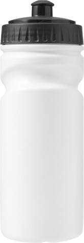 Trinkflasche aus Kunststoff Demi – Schwarz bedrucken, Art.-Nr. 001999999_7584