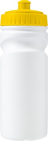 Trinkflasche aus Kunststoff Demi – Gelb bedrucken, Art.-Nr. 006999999_7584