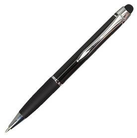 Kugelschreiber Pascaline | Aluminium | Stylus – Schwarz bedrucken, Art.-Nr. 001999999_7594