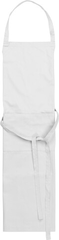 Küchenschürze aus Polyester/Baumwolle Luke – Weiß bedrucken, Art.-Nr. 002999999_7635