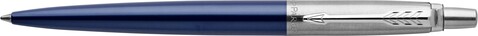 Parker Jotter Core Kugelschreiber | Edelstahl – royal blue bedrucken, Art.-Nr. 948999128_7709