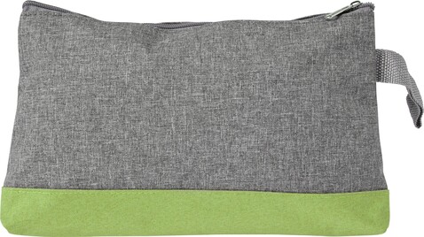 Kosmetiktasche aus Polycanvas Marilyn – Limettengrün bedrucken, Art.-Nr. 019999999_7727