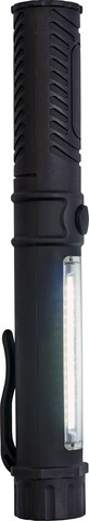 Arbeitsleuchte Dimitri | Kunststoff | LED 60 lm und COB – Schwarz bedrucken, Art.-Nr. 001999999_7813