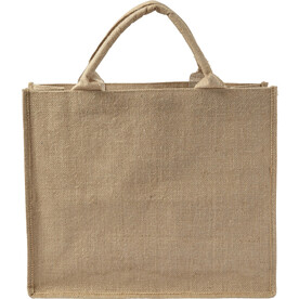 Einkaufstasche Ridley | Jute | 17 l – Braun bedrucken, Art.-Nr. 011999999_7822